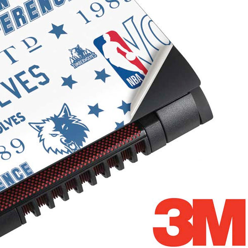 NBA Minnesota Timberwolves Historic Blast Dell Inspiron Skin